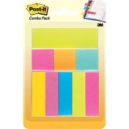 POSTIT MIX OF 4 PADS/PACK