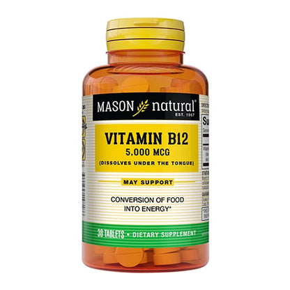 VIT B12 500MCG TABLETS 100CT MASON