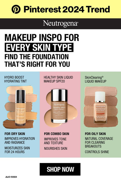 Neutrogena Healthy Skin Liquid Foundation, 135 Chestnut, 1 fl. oz