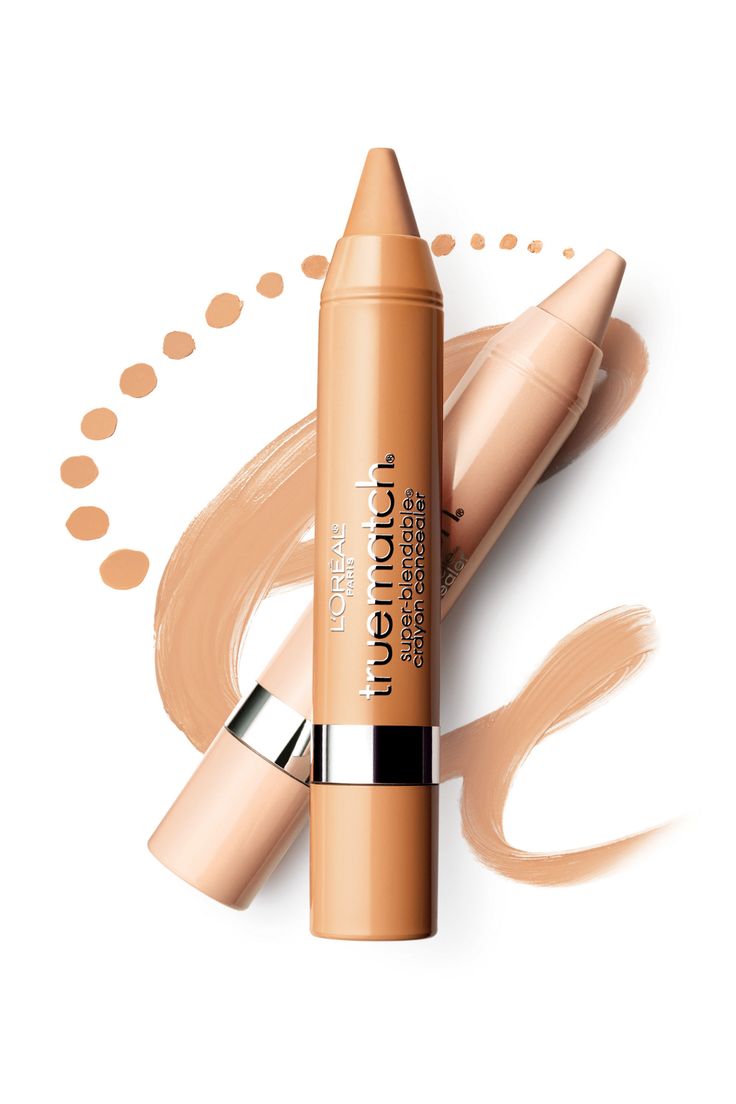 L'ORÉAL PARIS True Match Super Blendable Crayon Concealer, W1-2-3 Fair/Light, 0.1 oz.