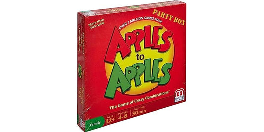 Mattel Games Apples to Apples Family Friendly Party Box