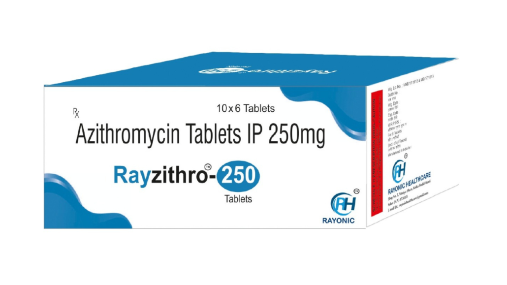 AZITHROMYCIN TB 250MG 5X10UD