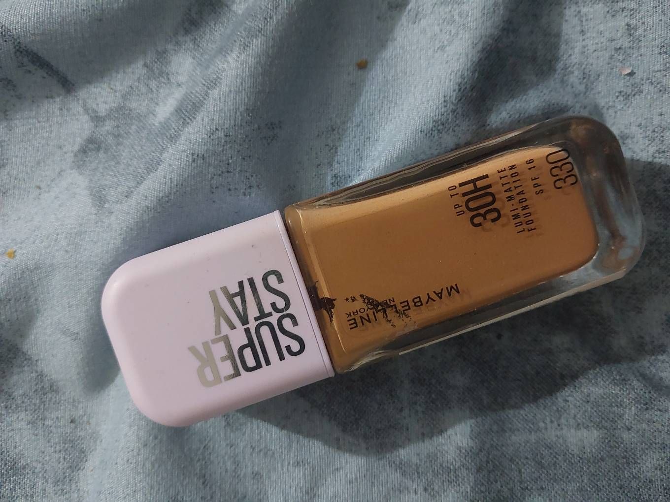 MAYBELLINE New York Super Stay Lumi-Matte Foundation Makeup, 340, 1 oz