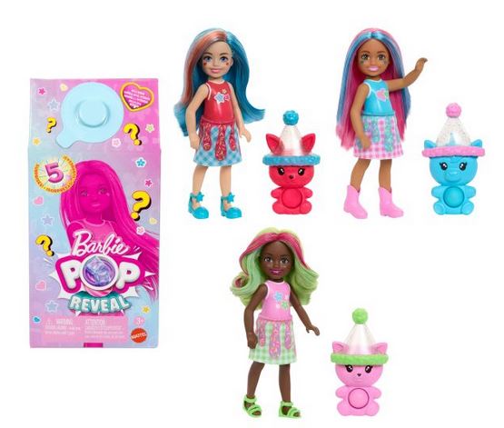 BARBI CHELSE DOLL AND CAR