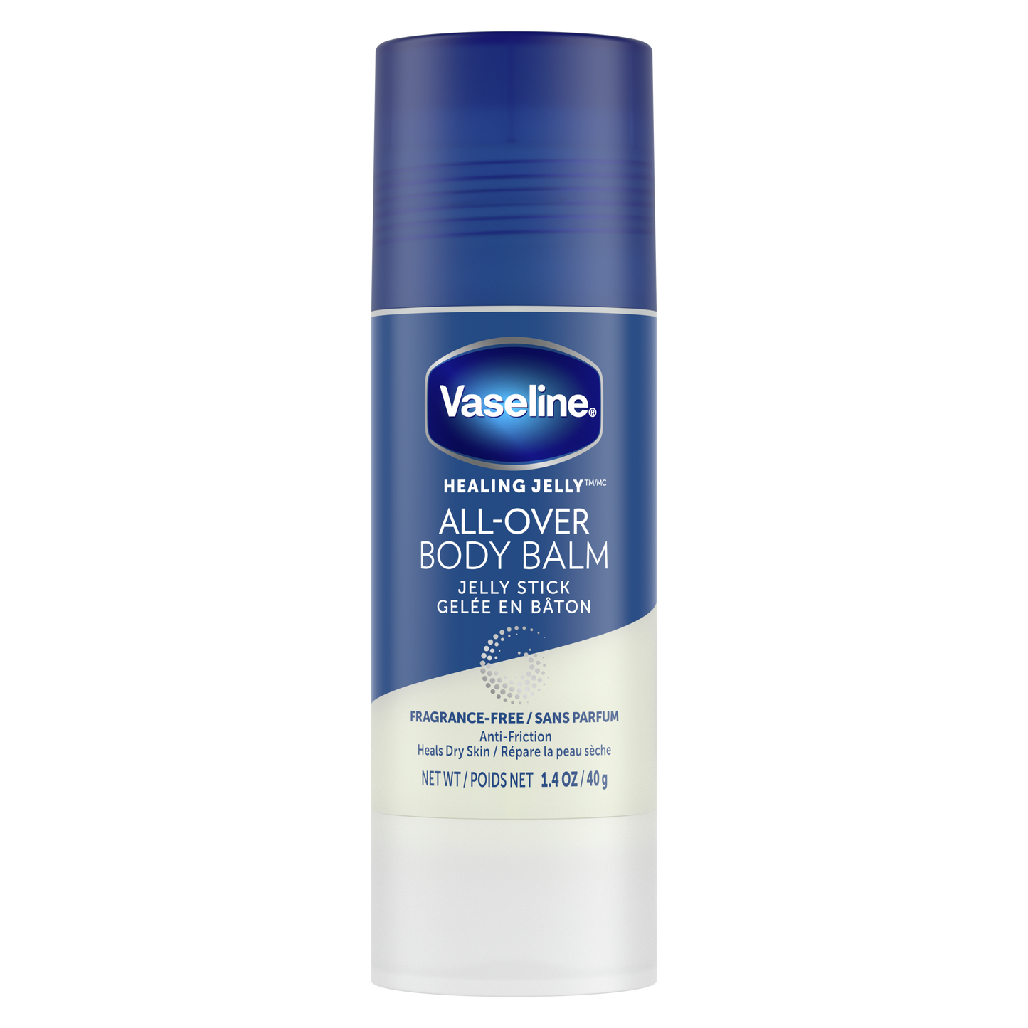 Vaseline All-Over Body Balm Jelly Stick 1.4oz Frag-Free
