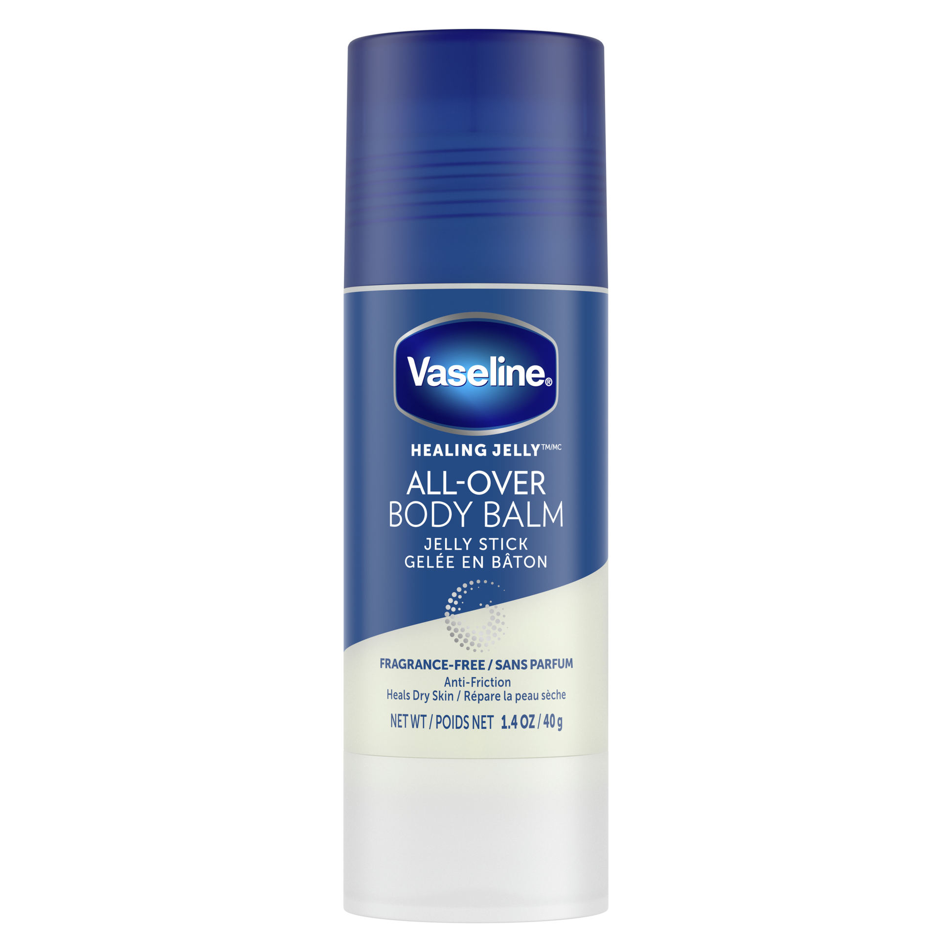 Vaseline All-Over Body Balm Jelly Stick 1.4oz Frag-Free