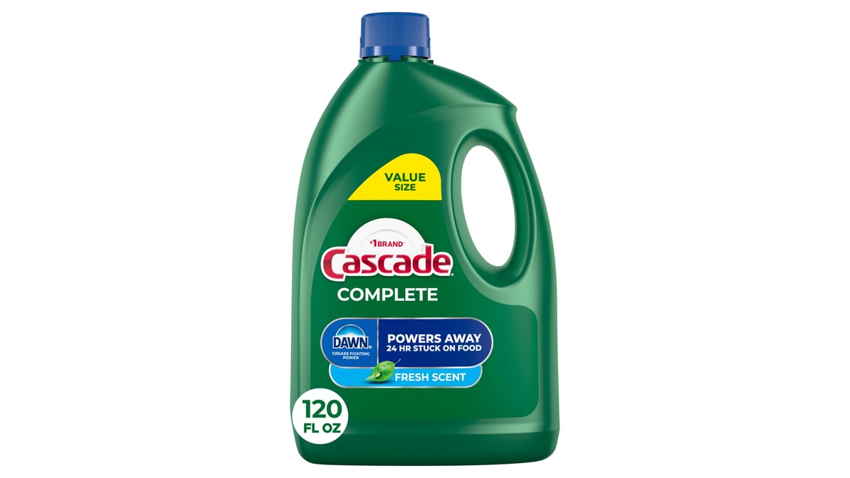 CASCADE COMPLT DAWN FRESH GEL LIQ 75OZ