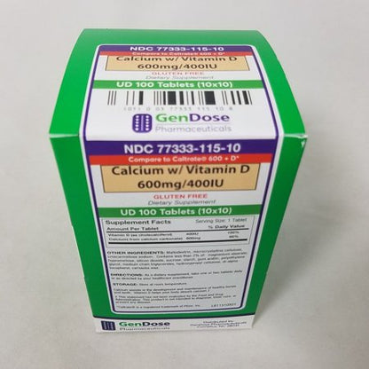 CALCIUM/VIT D TB 500MG-400U 250