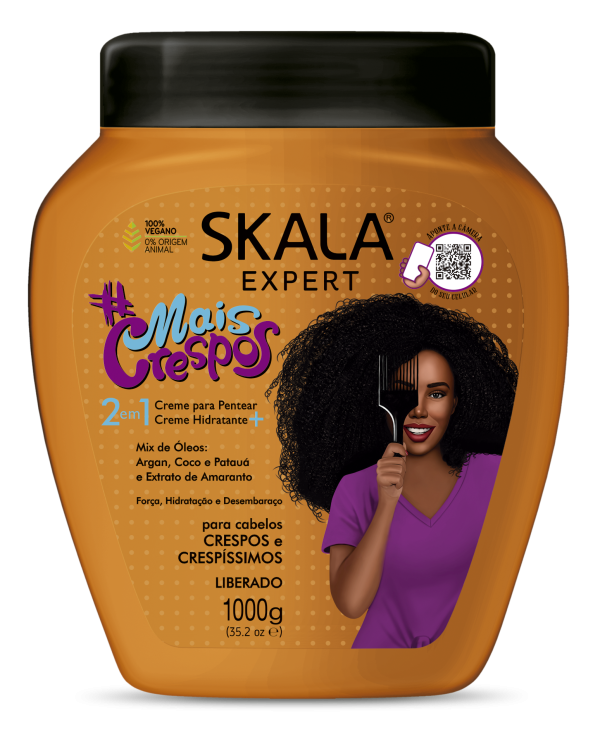 Skala Mais Crespos 2-In-1 Leave-In Treatment Crm 35.2oz