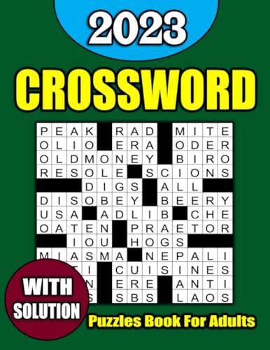CROSSWORD BOOK ADULT 80PG