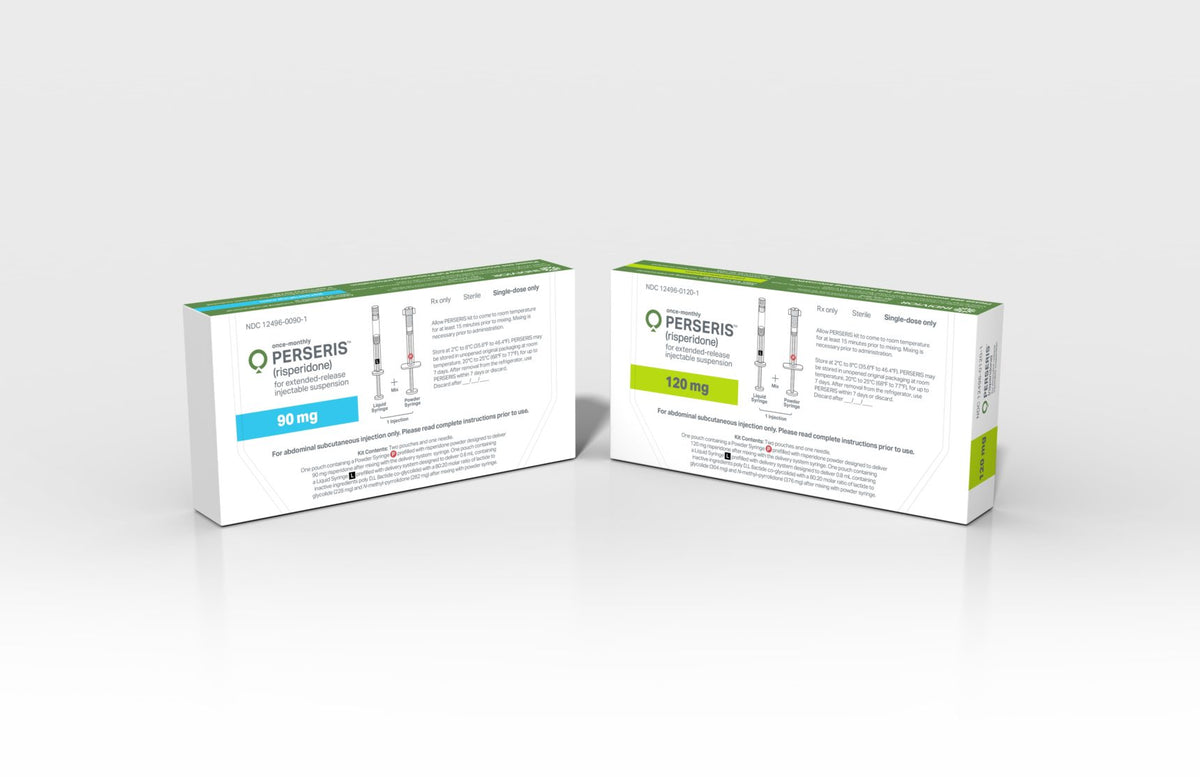 PERSERIS KT 90MG/0.6ML ER