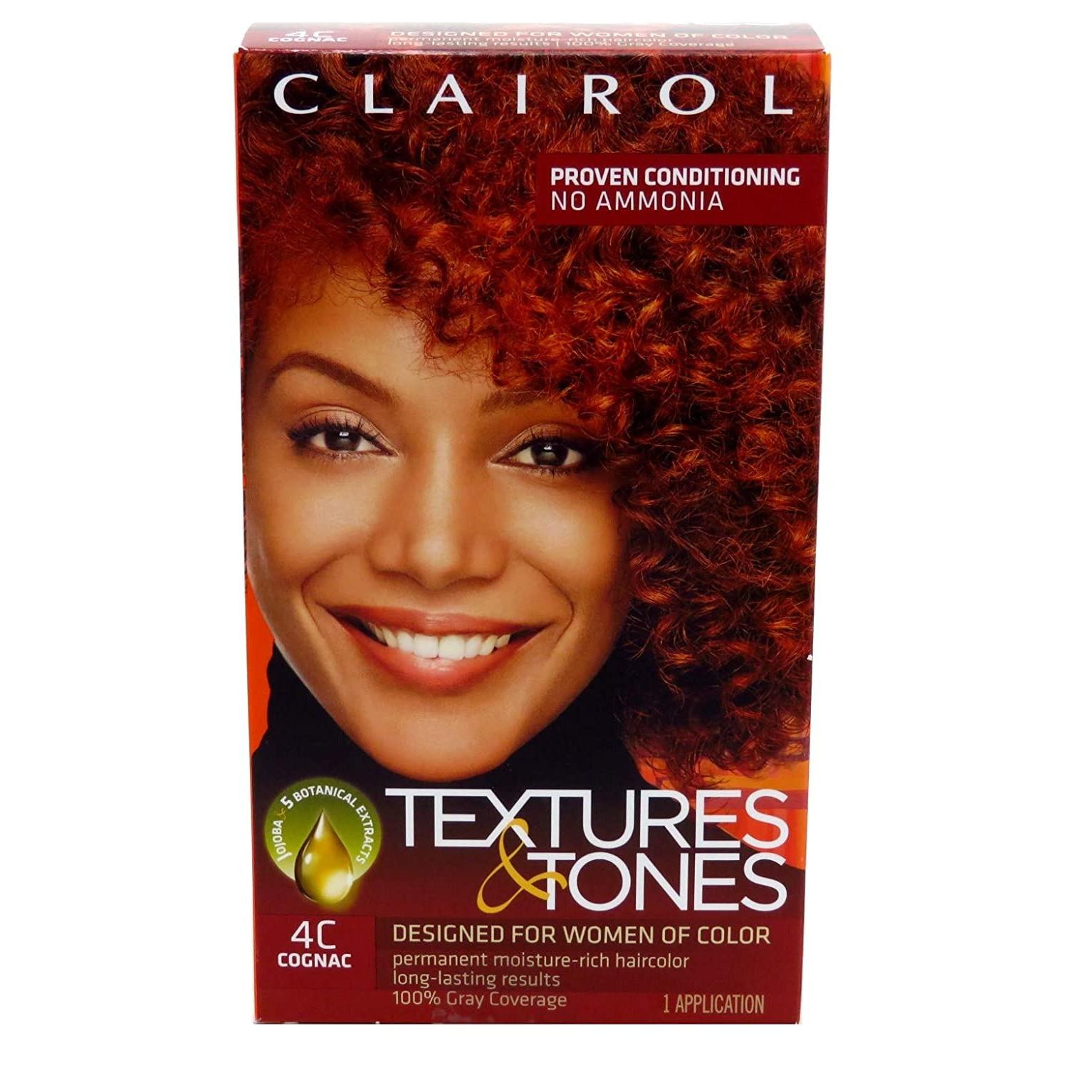Clairol Text & Tone Kit #4C Cognac