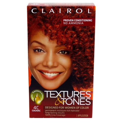 Clairol Text & Tone Kit #4C Cognac