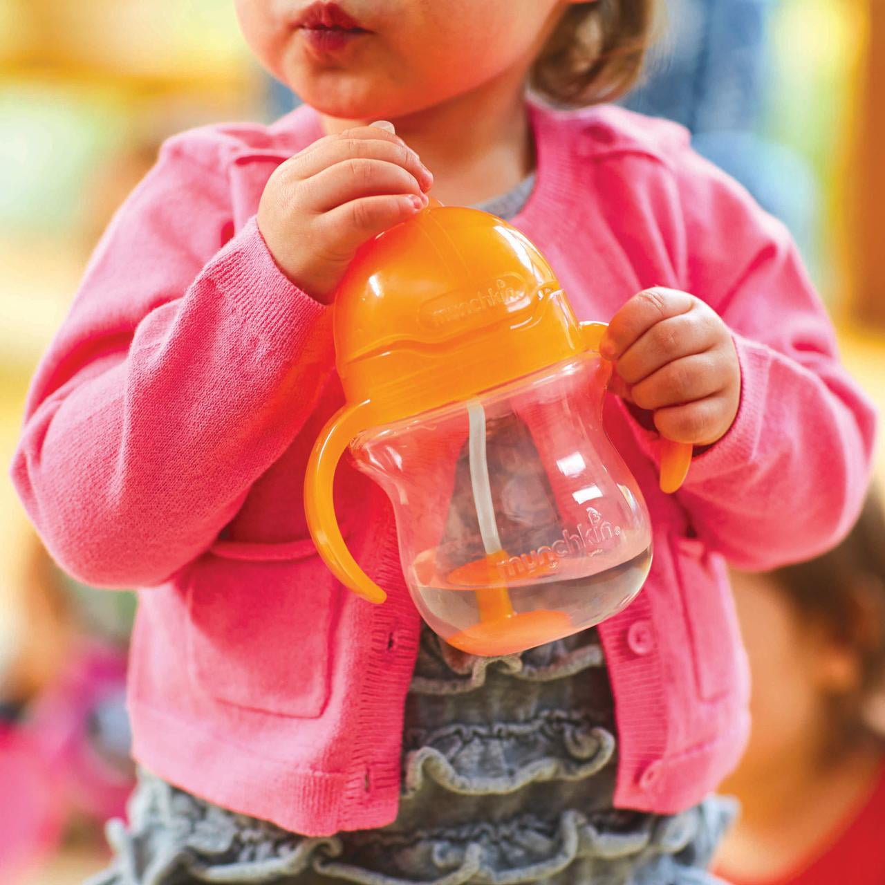 Munchkin Any Angle Click Lock Weighted Straw Cup - 10oz