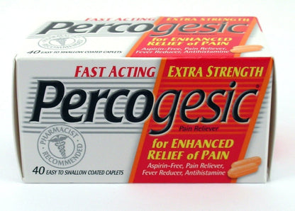 PERCOGESIC TB 12.5-500MG 40 ES