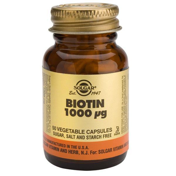 SOLGAR BIOTIN,10,000 MCG