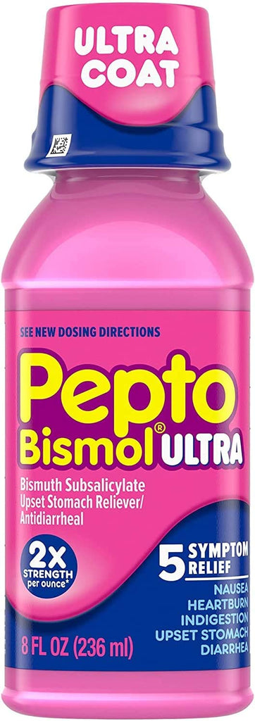 PEPTO BISMOL ULTRA LIQUID ORIGINAL 8OZ