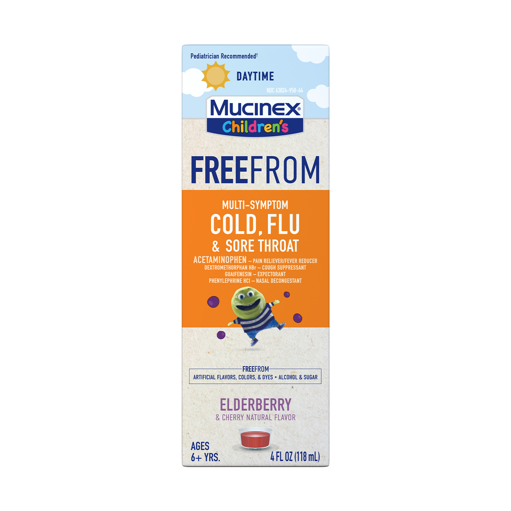 MUCINEX CHILD FREE FROM CGH & MC LIQ 4OZ