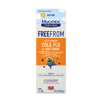 MUCINEX CHILD FREE FROM CGH & MC LIQ 4OZ