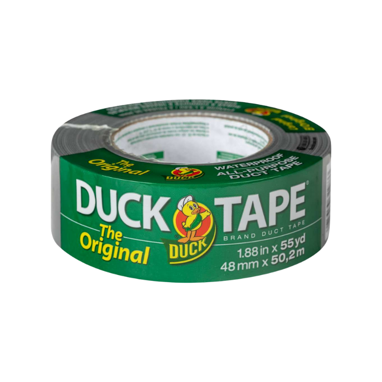 DUCK Original All Purpose Duct Tape - Silver, 1.88" x 10 yds