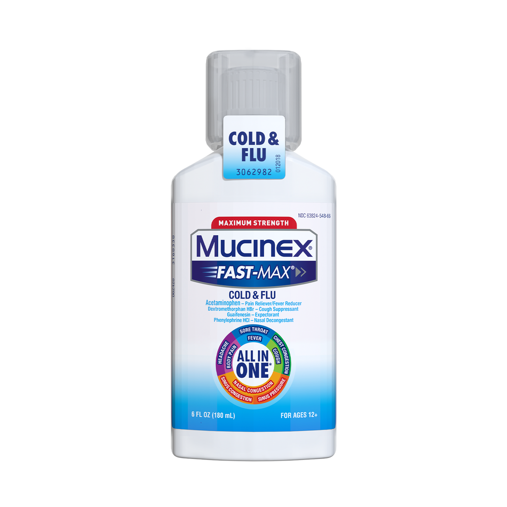 MUCINEX FAST-MAX NT SHFT C&C CLD&FLU 6OZ