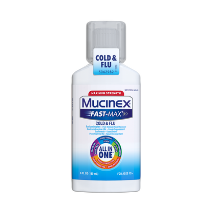 MUCINEX FAST-MAX NT SHFT C&C CLD&FLU 6OZ