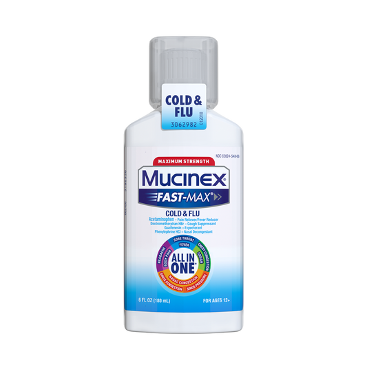 MUCINEX FAST-MAX NT SHFT C&C CLD&FLU 6OZ