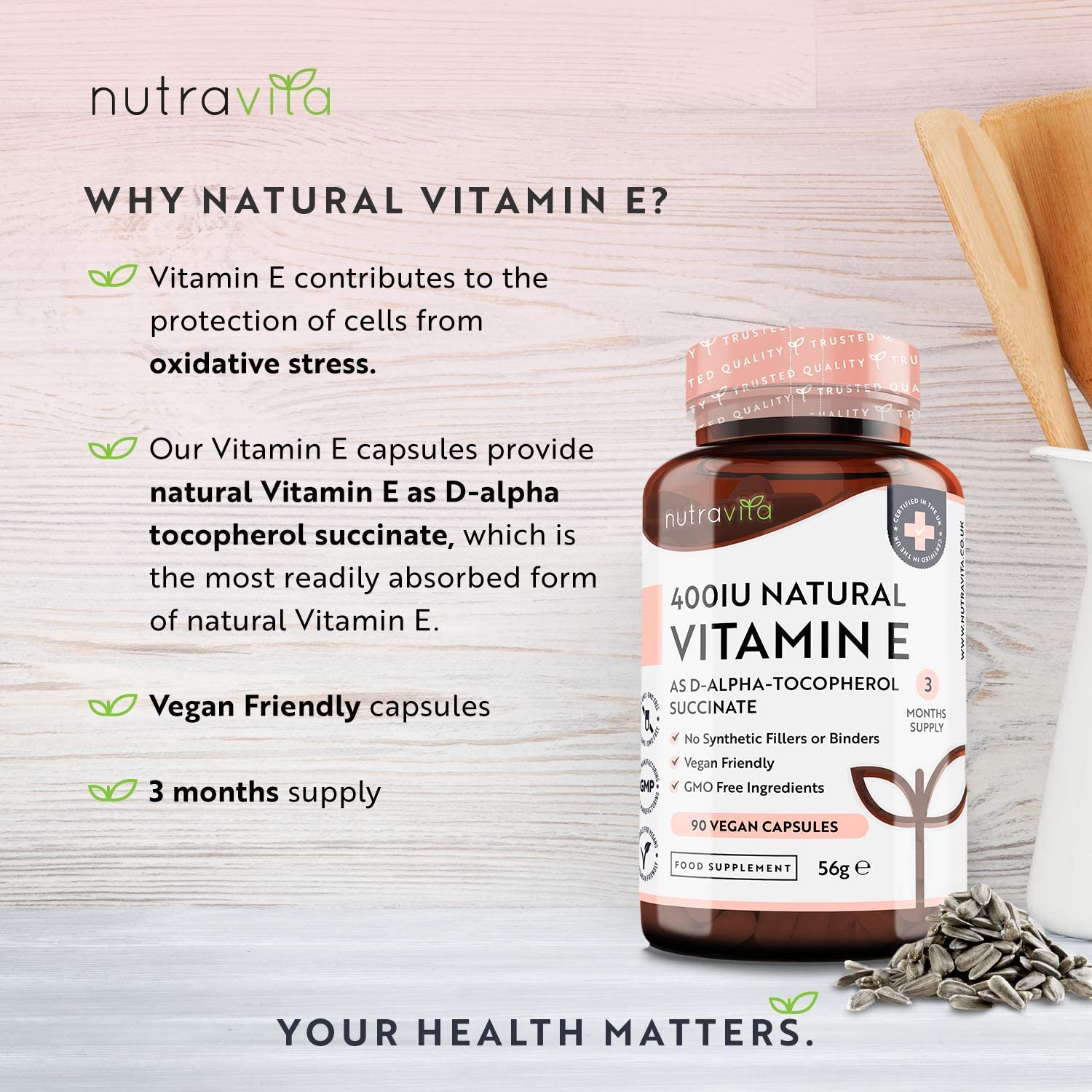 VIT E 400IU SGC 100CT NAT TRU