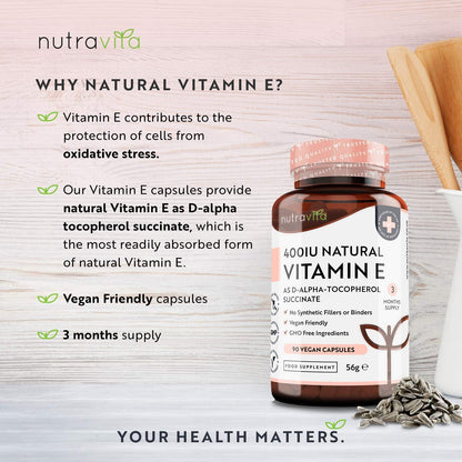 VIT E 400IU SGC 100CT NAT TRU