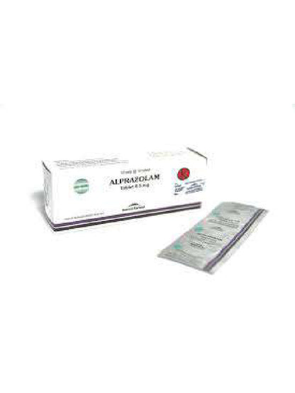 ALPRAZOLAM TB 0.25MG 500       C4