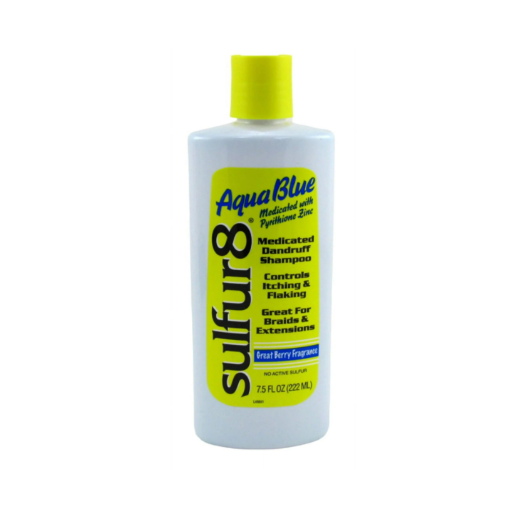 Sulfur8 Medicated Dandruff Shampoo Aqua Blue 7.5oz Berry