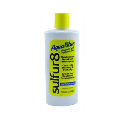 Sulfur8 Medicated Dandruff Shampoo Aqua Blue 7.5oz Berry