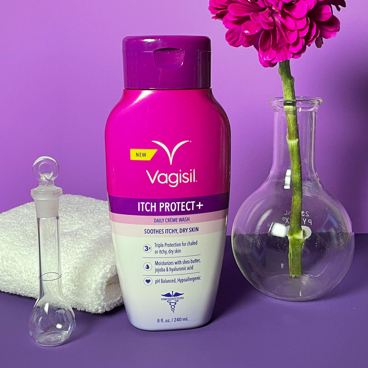 Vagisil Daily Creme Wash Itch Protect+ 8oz