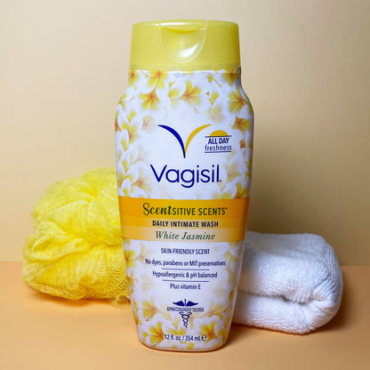 Vagisil Wash Scentsitive Scents White Jasmine 12oz