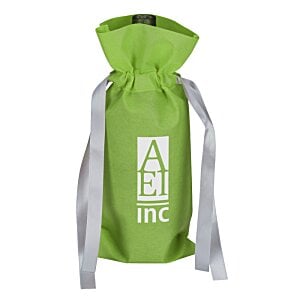 GIFT BAG BOTTLE WINE GLASS