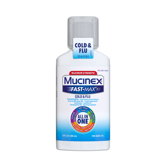 MUCINEX F/MAX C/F/ST LQ 177ML
