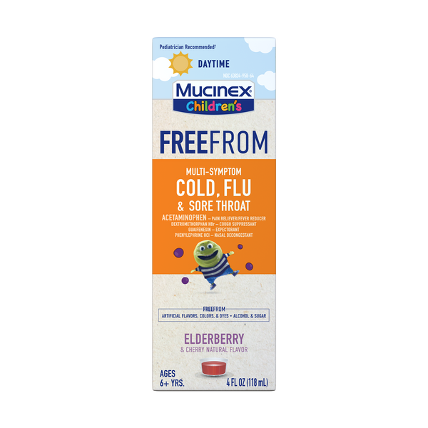 MUCINEX CHD M/CD LQ 118ML BERRY