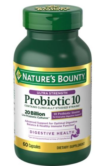 PROBIOTIC 10 CAP 30CT NAT BNTY
