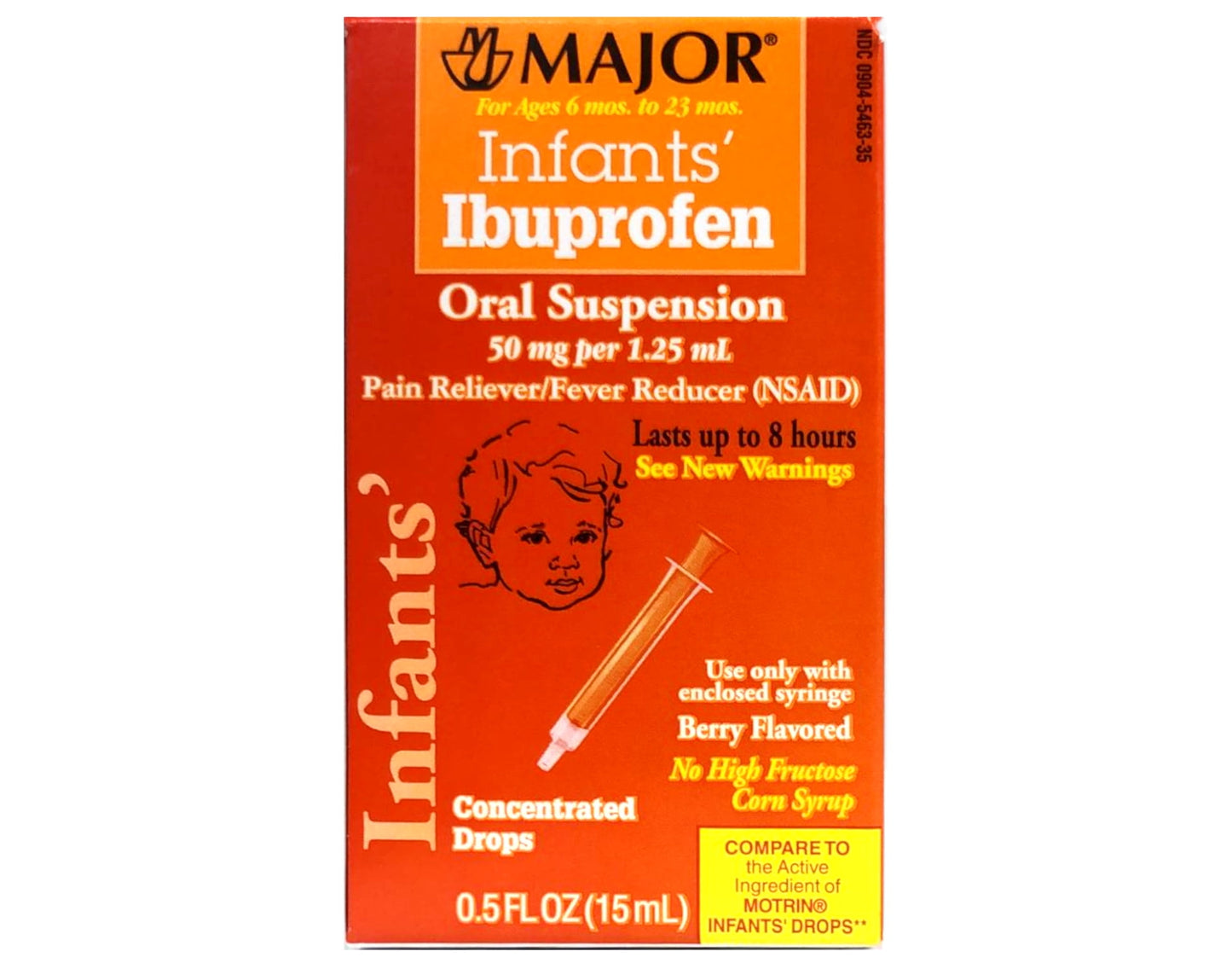INFANTS IBUPROFEN SUS DRP BERRY 15ML MAJ