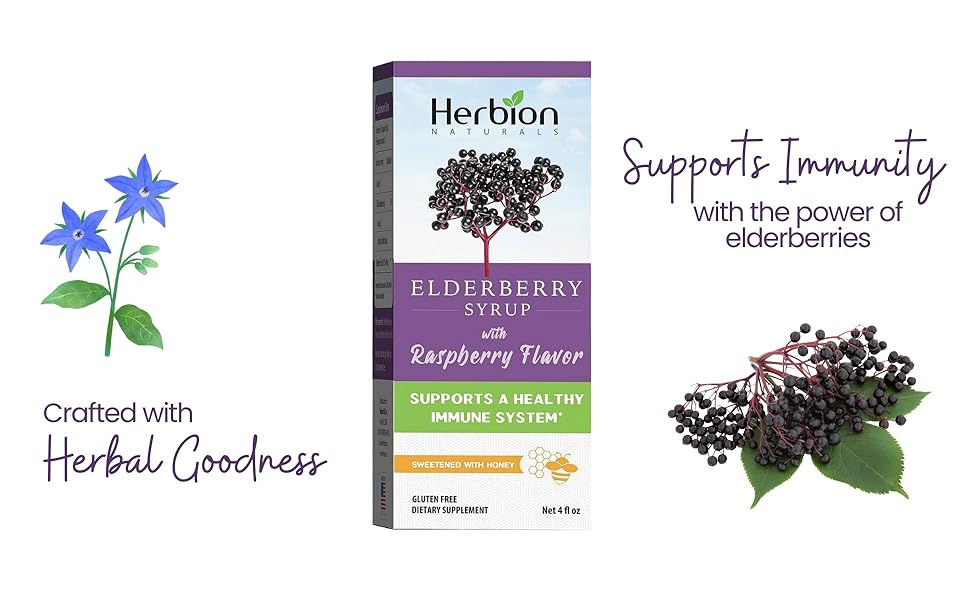 HERBION NATURALS GUMMIES,ELDERBERRY