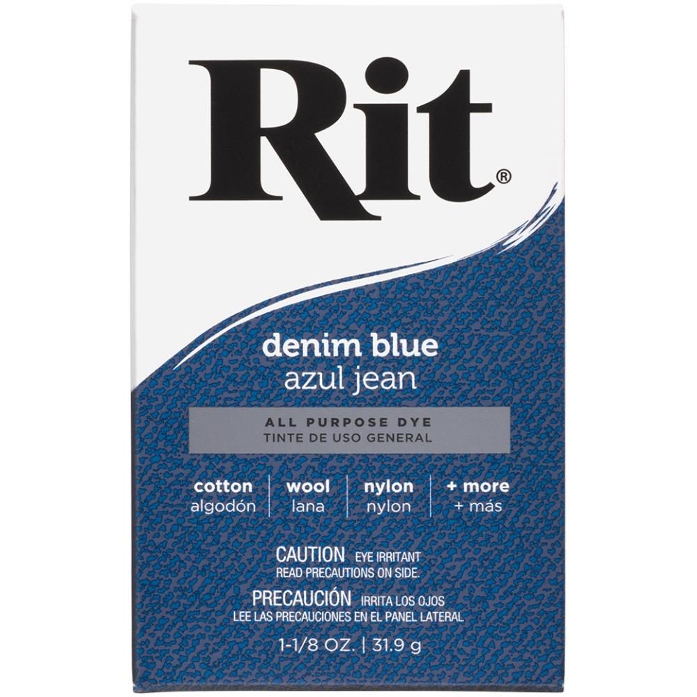 Rit Dye Powder Denim Blue 1-1/8oz