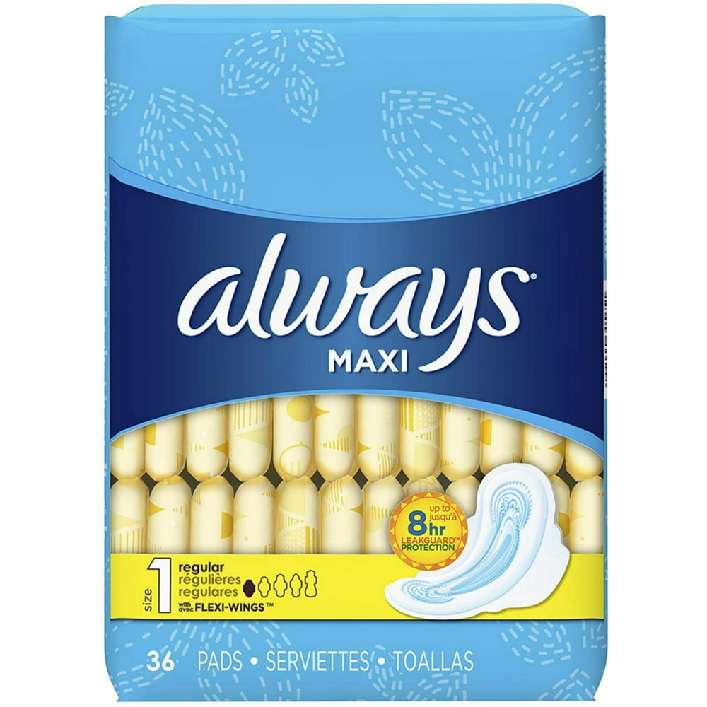 ALWAYS MAXI FLXW XHVY OVRNT PAD 6X20CT
