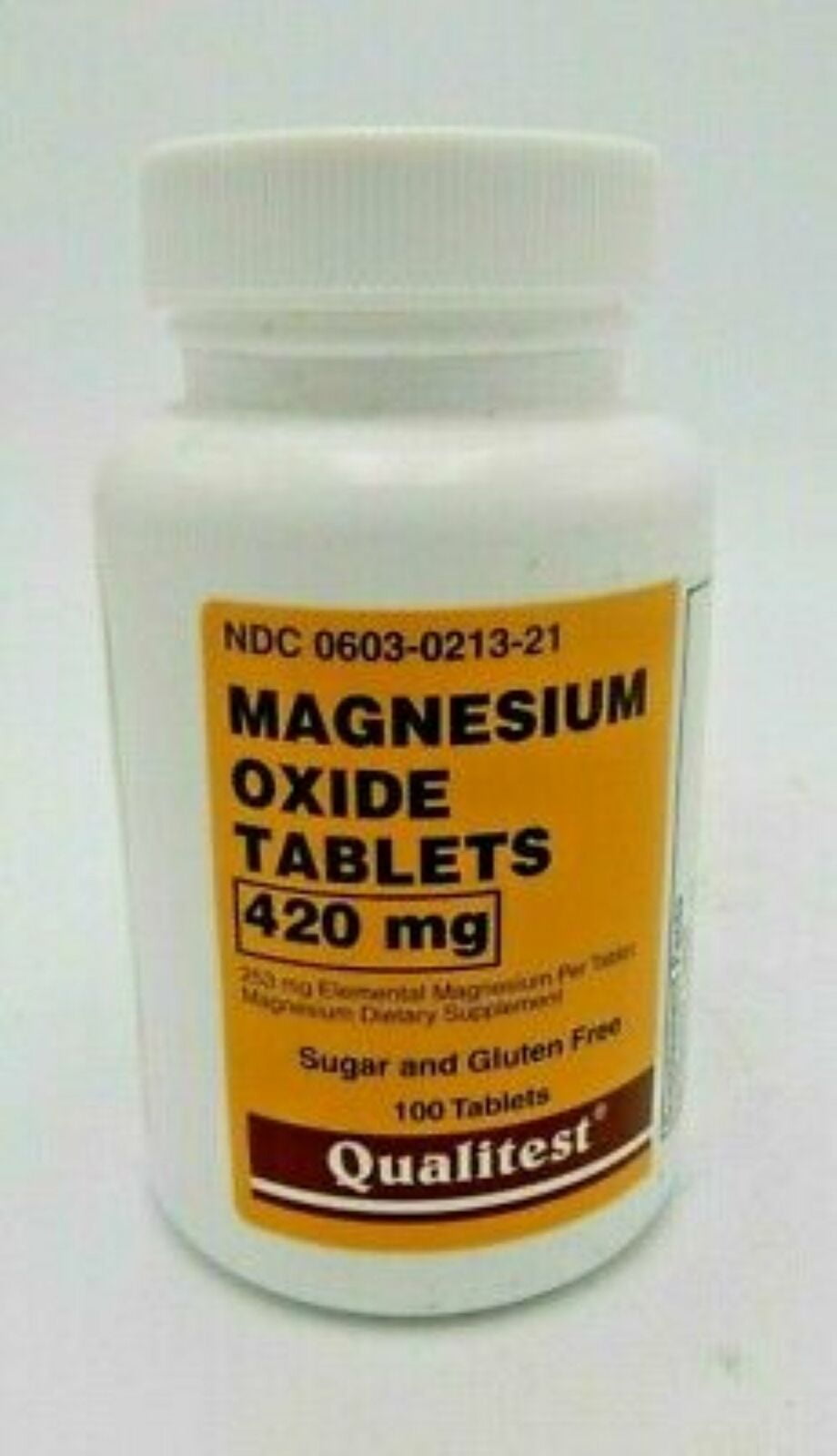 MAGNESIUM OXIDE 400MG TABLET 120CT QLT
