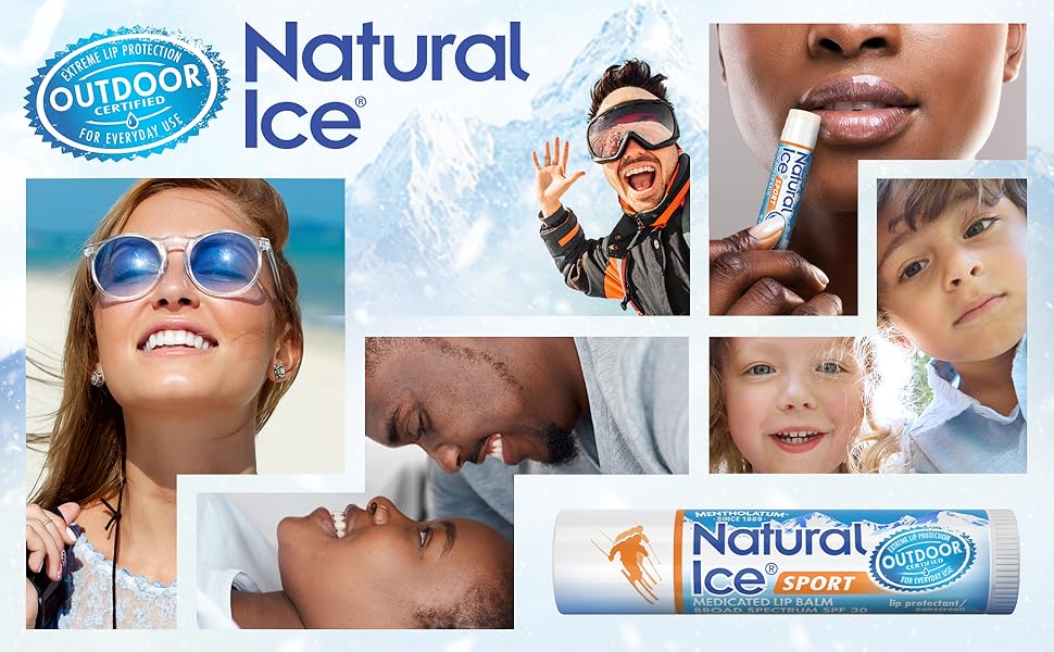 NATURAL ICE SPORT SPF30 12X0.16OZ