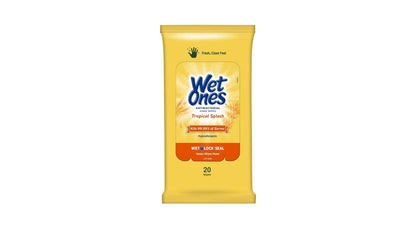 WET ONES TROPICAL SPLASH 20 CT