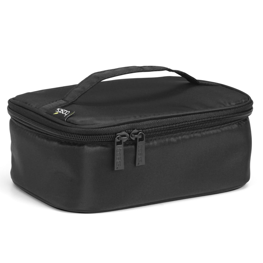 CONAIR basics Zippered Train Case - Black