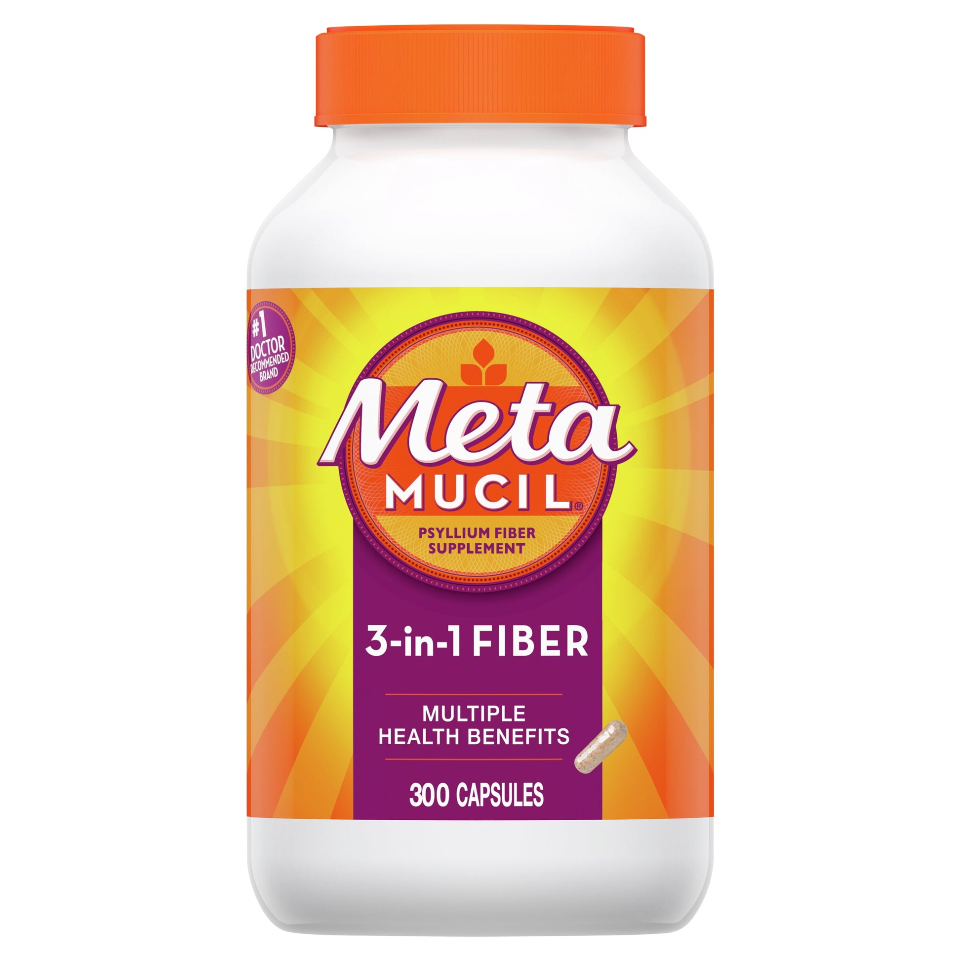 METAMUCIL 3IN1 DLY FBR CP 300 G/F