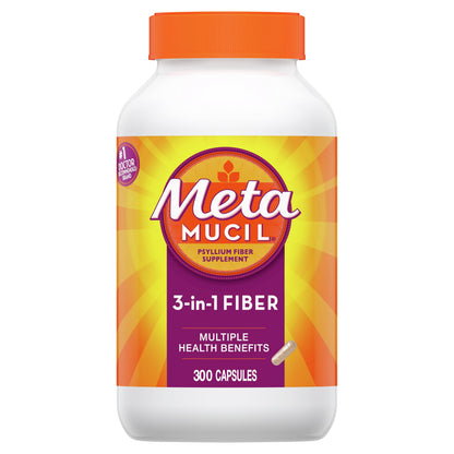 METAMUCIL 3IN1 DLY FBR CP 300 G/F