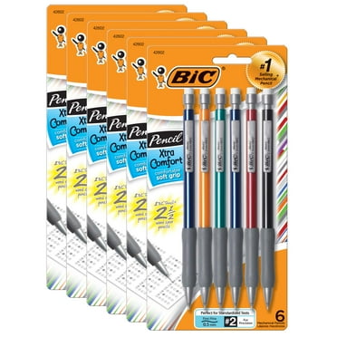 BiC Xtra Comfort Mechanical Pencil, 6 count