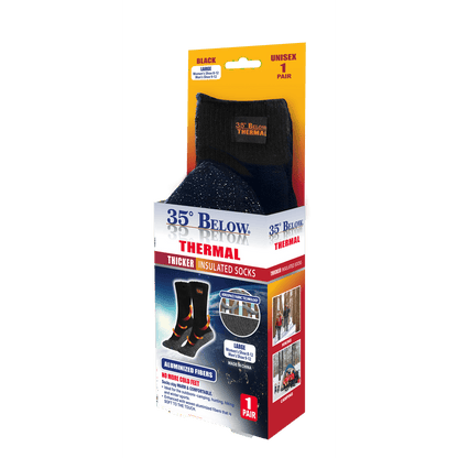 35 BELOW THERMAL SOCKS LARGE